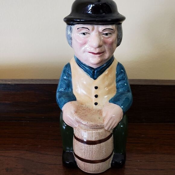 Vintage Toby Mugs Barware Made in England Hand Painted - Picture 12 of 13